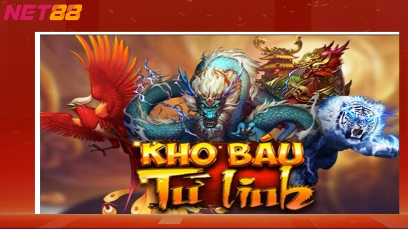 Kho báu tứ linh là game nổ hũ đình đám Net88